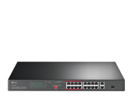 TP-Link 18p TL-SL1218P (16x10/100Mbit PoE+, 2x1000Mbit) - 1063920 - zdjęcie 1